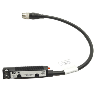 New Eaton 12100RQD07 Photoelectric Sensor, NPN PNP, 10-30VDC, M12 4-Pin, 18mm Range