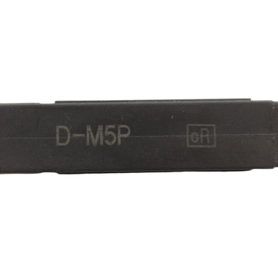 New SMC D-M5P Solid State Auto Switch, PNP, 4.5-28VDC 80mA, M12 3-Pin Male, Red LED
