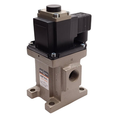 New SMC VEF3141-1-03 Electro-Pneumatic Proportional Valve, 1.0MPa, Rc1/2, 24VDC Coil