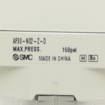 New Lot of 2 SMC AF30-N02-Z-D Filter Modular, 150psi Max, 5µm Filtration, 1/4in NPT