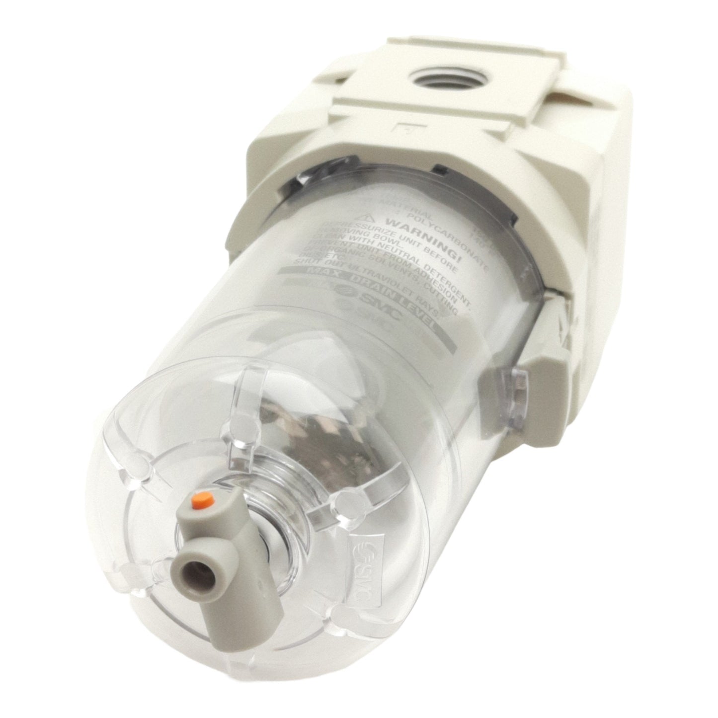 New Lot of 2 SMC AF30-N02-Z-D Filter Modular, 150psi Max, 5µm Filtration, 1/4in NPT