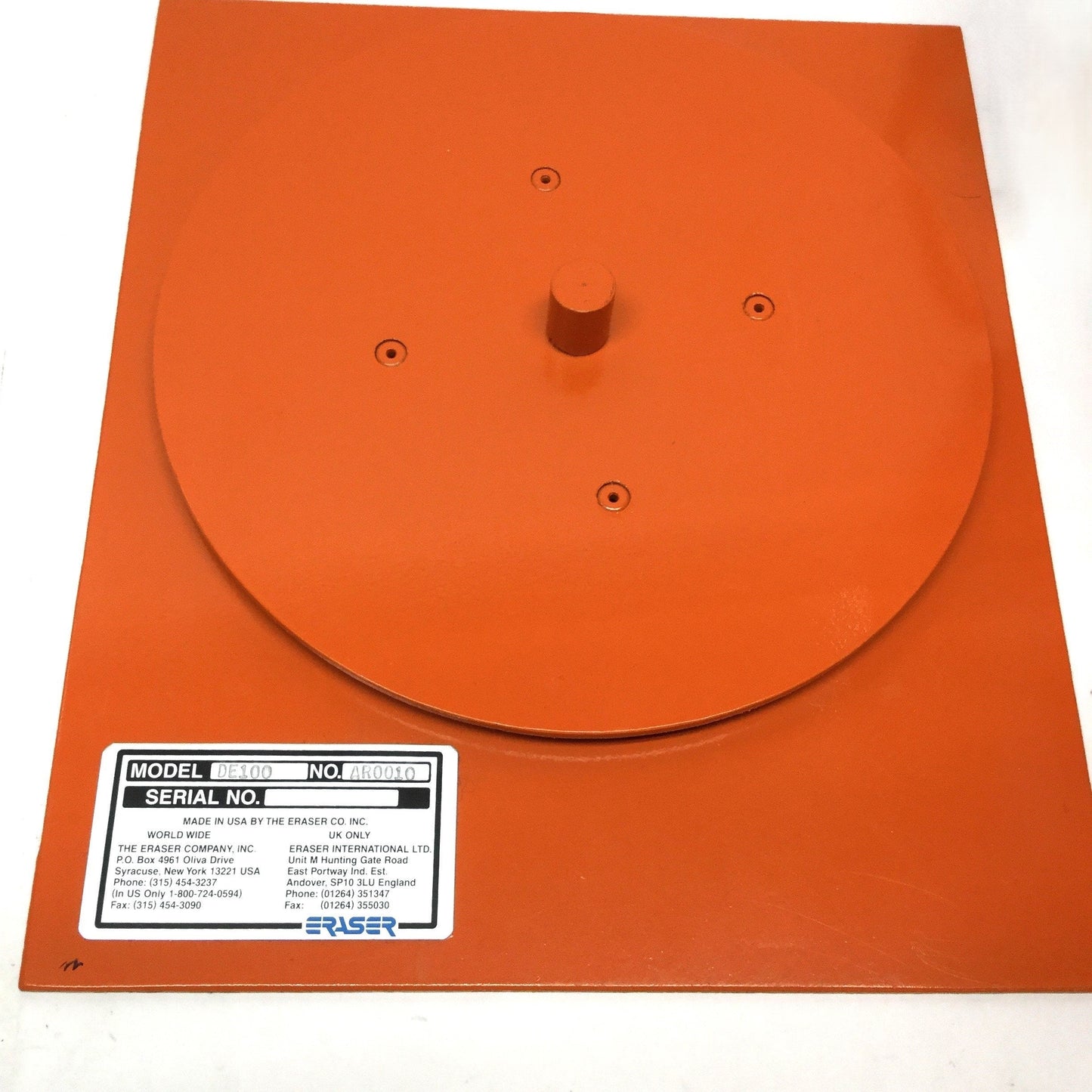 Used Eraser WC2 Programmable Automatic Wire & Tubing Cutter 115VAC, 16 AWG, Ø5/32" OD