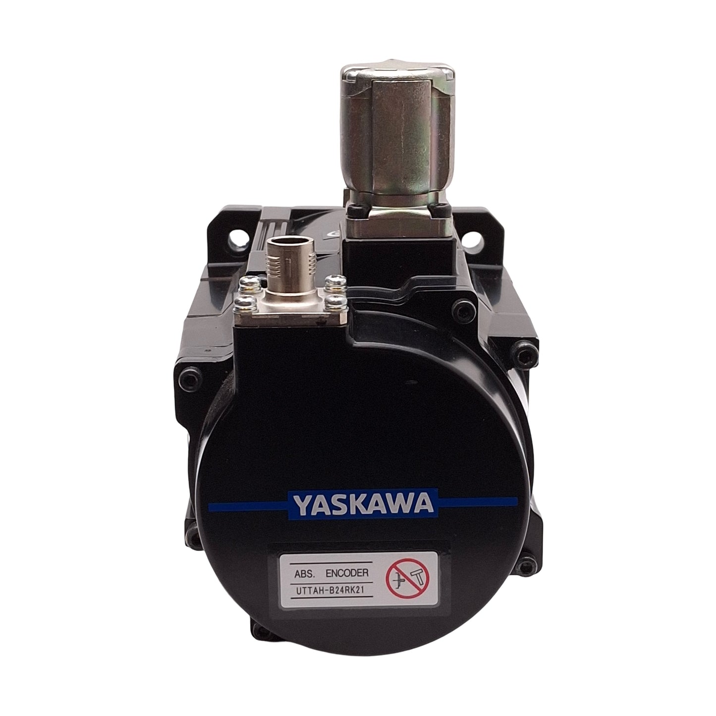 Used Yaskawa SGM7G-05D7F61 Servo Motor 3Ø 400VAC 0.45kW, 1500RPM, ø16mm Shaft, 2.86Nm