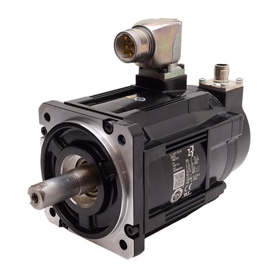 Used Yaskawa SGM7G-05D7F61 Servo Motor 3Ø 400VAC 0.45kW, 1500RPM, ø16mm Shaft, 2.86Nm