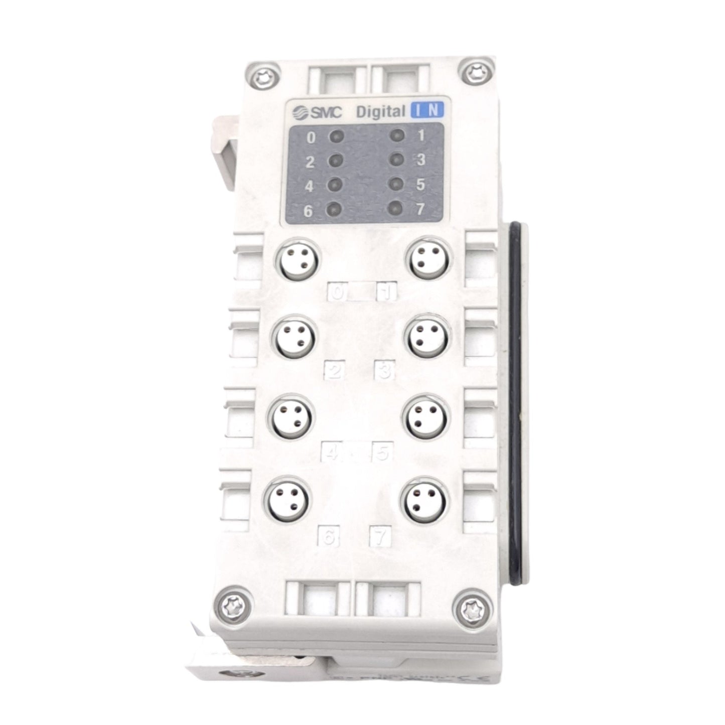 New SMC EX600-DXPC Digital Input Module, 8-Input PNP, M8 3-Pin Female, 24VDC