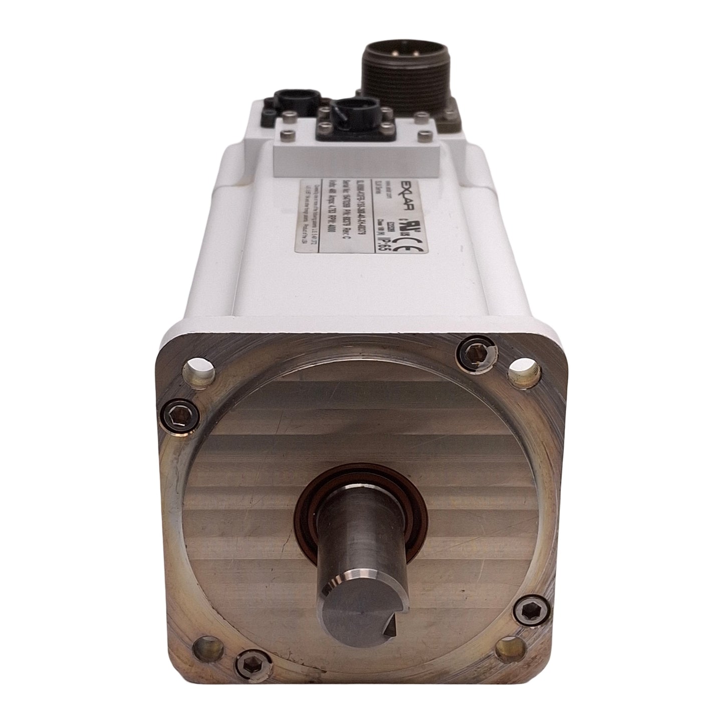 Used Exlar SLM090-KXFB-YS5-368-40-XH-68379 Servo Motor w/ Brake, 460VAC 4.8A, 4000RPM