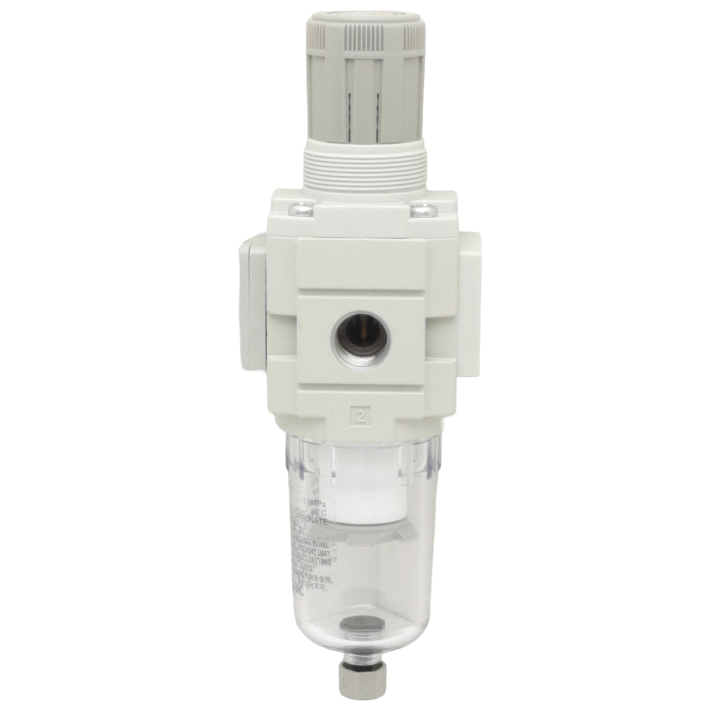 New SMC AW20-02E-1-D Filter Regulator, 0.02-0.2MPa Set, 5µm Filtration, 1/4in Rc