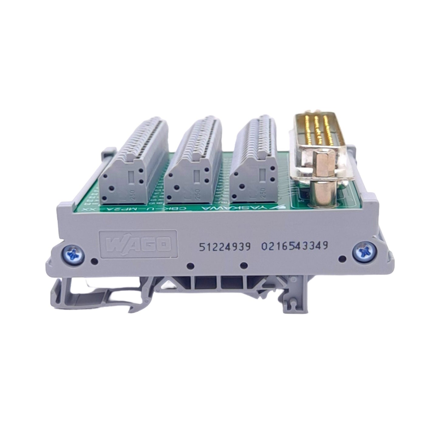 New Yaskawa CBK-U-MP2A Breakout Board, DB50M to 48 Position Terminal, for JEPMC-IO