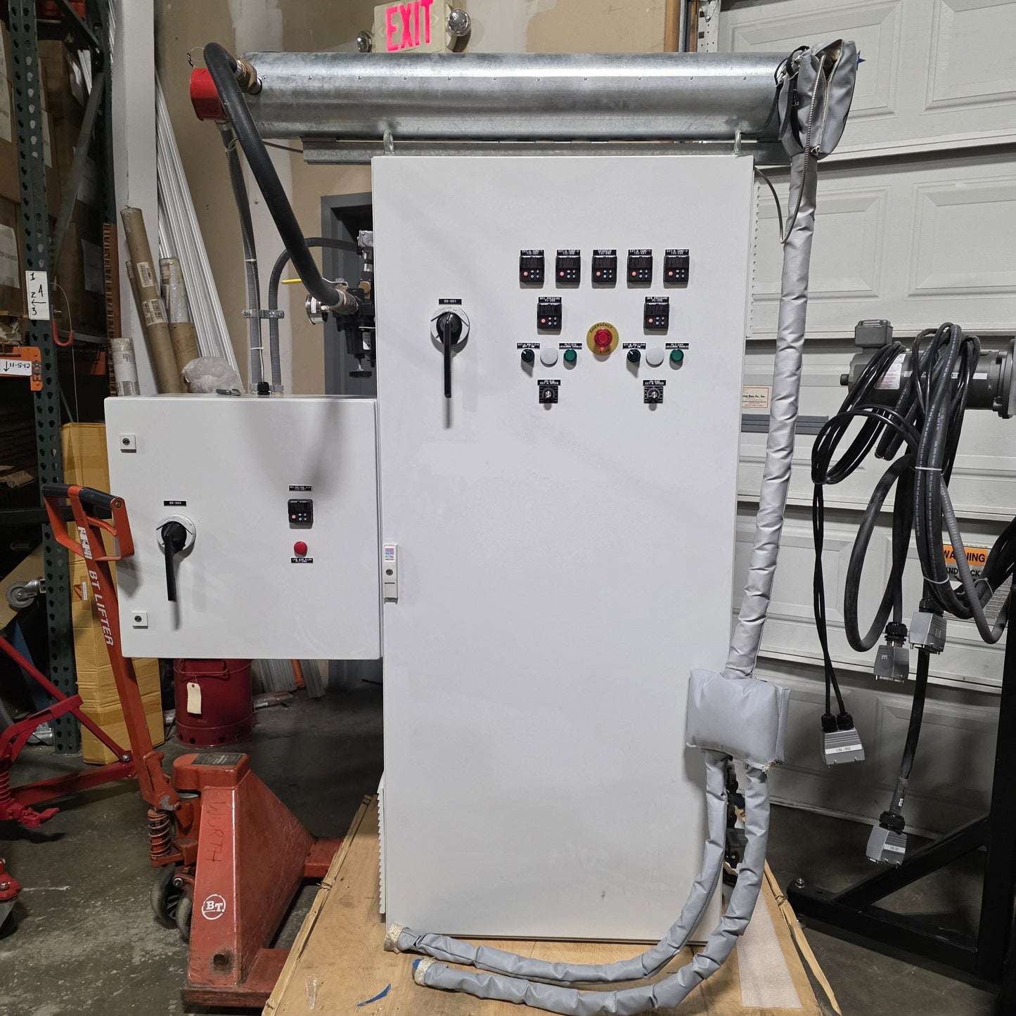 Used Hills Inc LBS-100 Lab Scale Bicomponent Extruder Fed Spinning Machine 0.2-2kg/hr