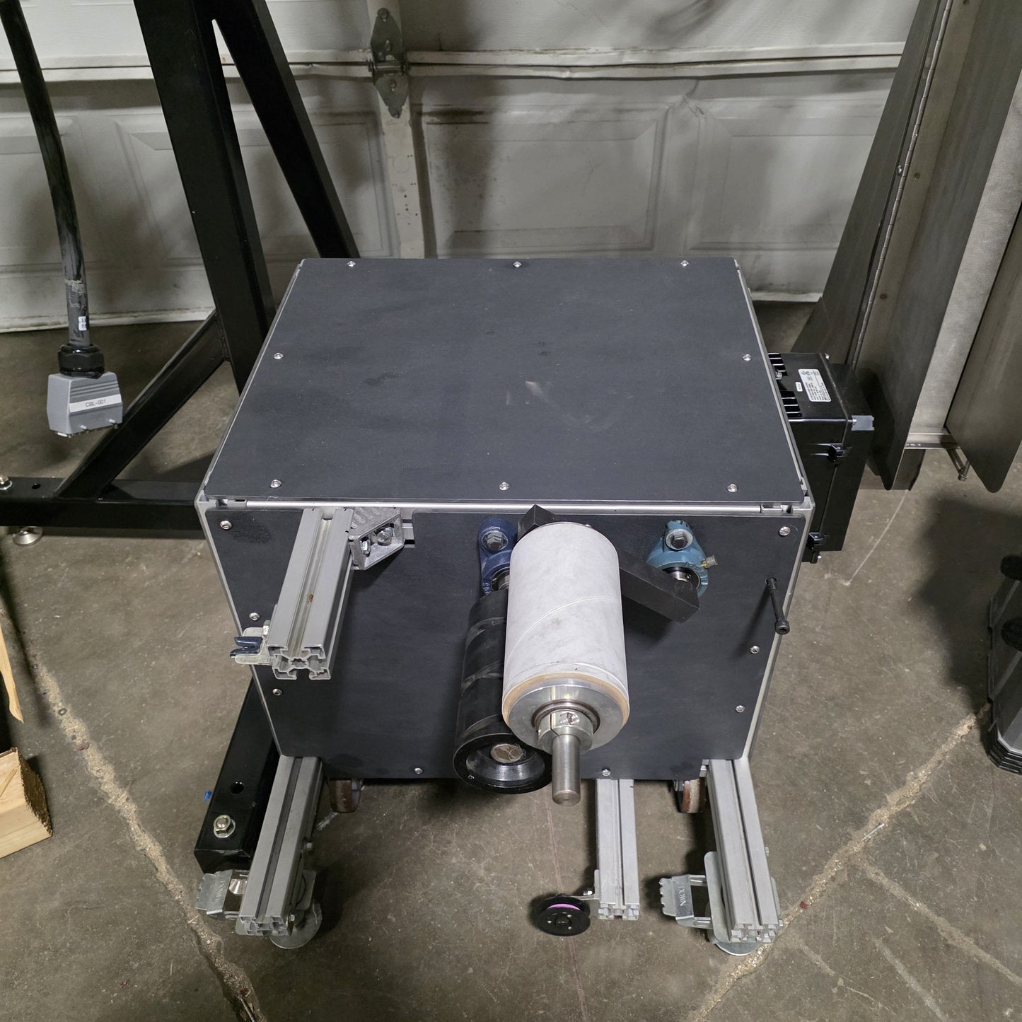 Used Hills Inc LBS-100 Lab Scale Bicomponent Extruder Fed Spinning Machine 0.2-2kg/hr
