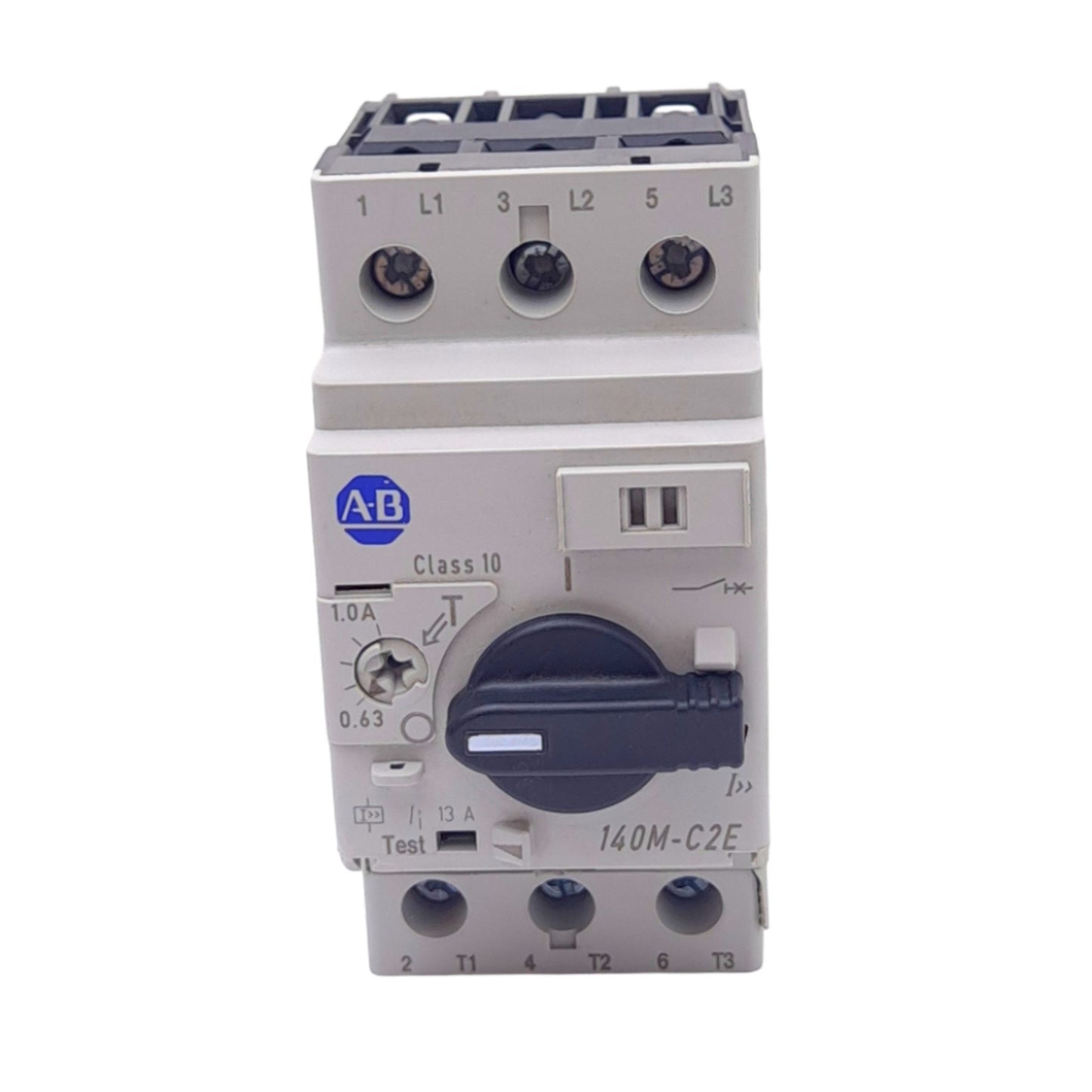 New Allen Bradley 140M-C2E-B10 Motor Circuit Breaker, 3-Pole, 0.63-1.0A 600VAC