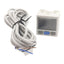 New SMC ISE20B-Y-P-N01-W Pressure Switch, -0.01-1MPa, PNP, 1/8in NPT, 12-24VDC 40mA