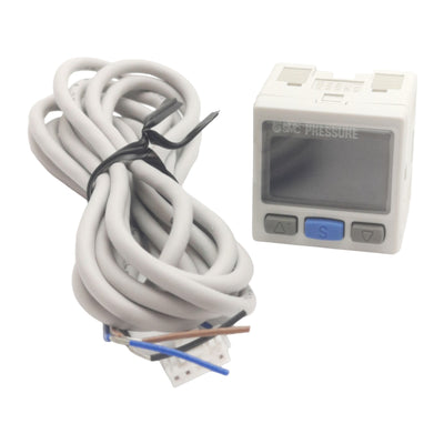 New SMC ISE20B-Y-P-N01-W Pressure Switch, -0.01-1MPa, PNP, 1/8in NPT, 12-24VDC 40mA