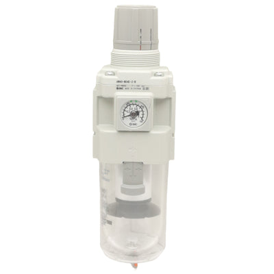 New SMC AW40-N04E-Z-B Filter Regulator, 7-125psi, 5µm Filtration, 1/2in Female NPT