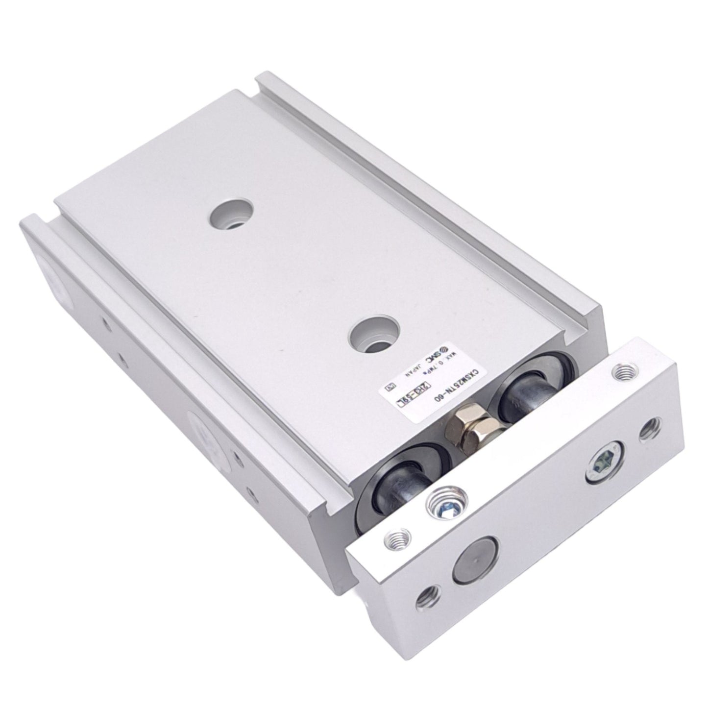 New SMC CXSM25TN-60 Guided Cylinder, ø25mm Bore, 60mm Stroke, 1/8 NPT, 0.7 MPa