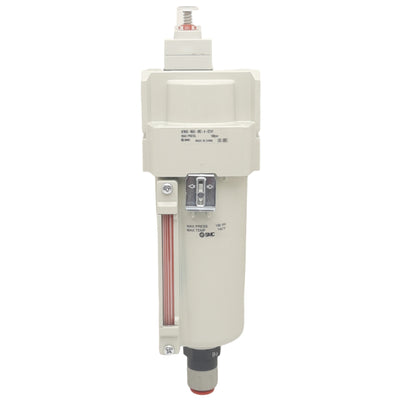 New SMC AFM40-N04C-8RZ-A-X2141 Mist Separator 150psi Max 0.3µm Filtration, 1/2in NPT