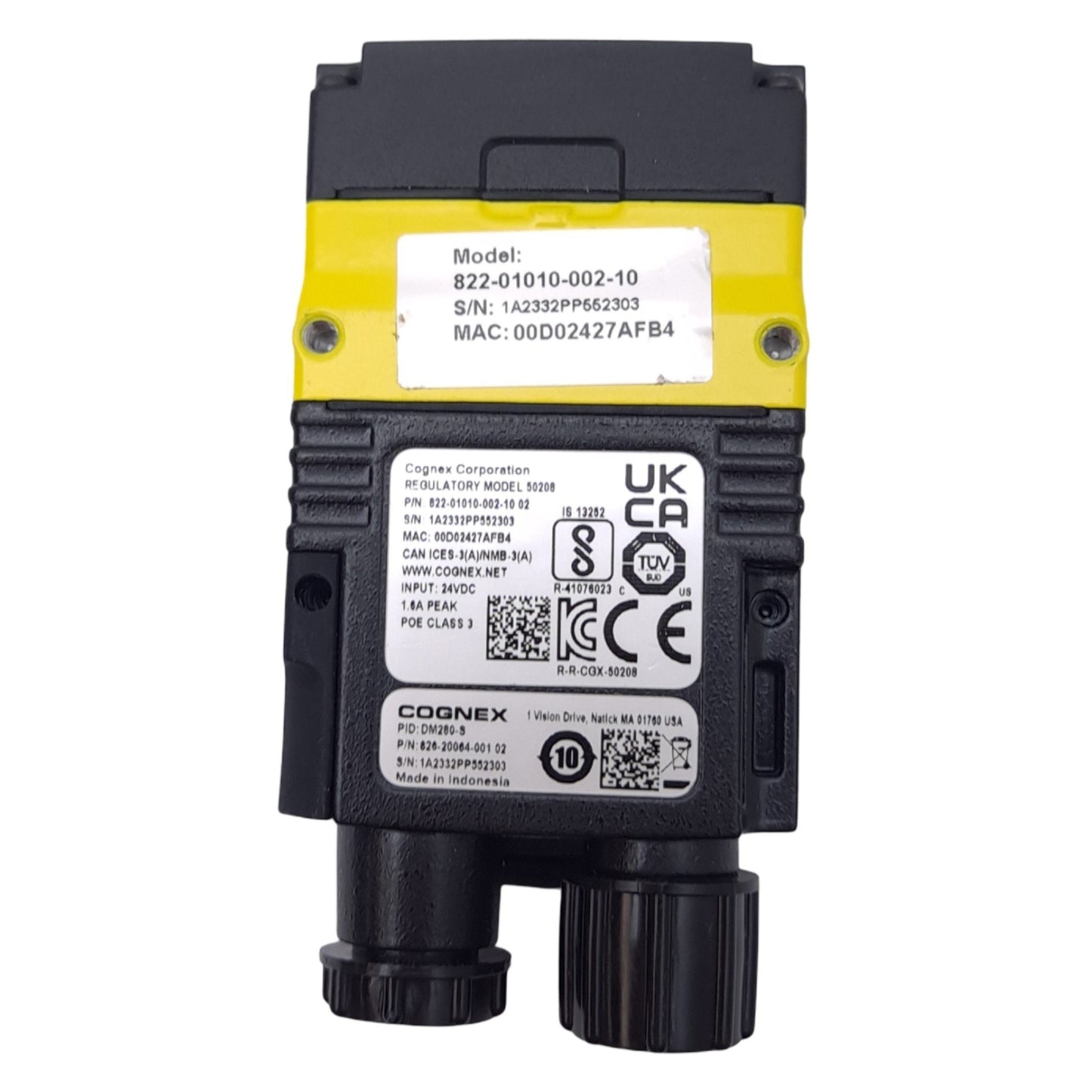 Cognex 822-01010-002-10 DataMan 280S Barcode Scanner, 1440x1080, 45Hz ...