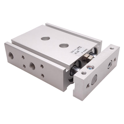 New SMC CXSM25TN-20 Guided Cylinder, ø25mm Bore, 20mm Stroke, 1/8in NPT, 0.7MPa