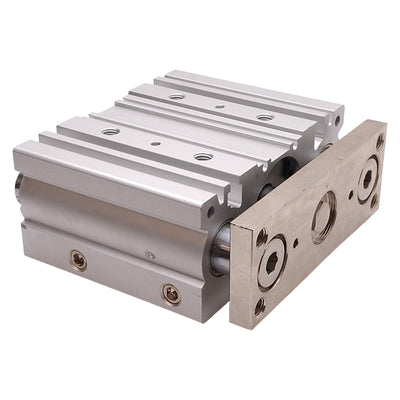 New SMC MGPM40-50Z Pneumatic Guided Cylinder, ø40mm Bore, 50mm Stroke, 1.0MPa, Rc1/8
