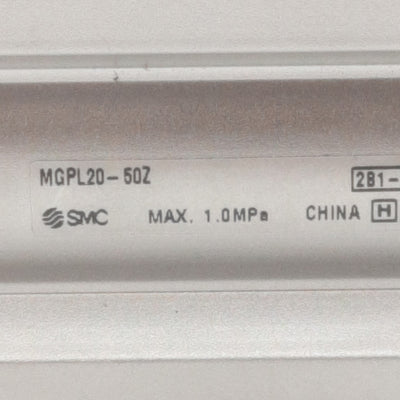 New SMC MGPL20-50Z Compact Guide Cylinder, ø20mm Bore, 50mm Stroke, 1.0MPa, 1/8in Rc