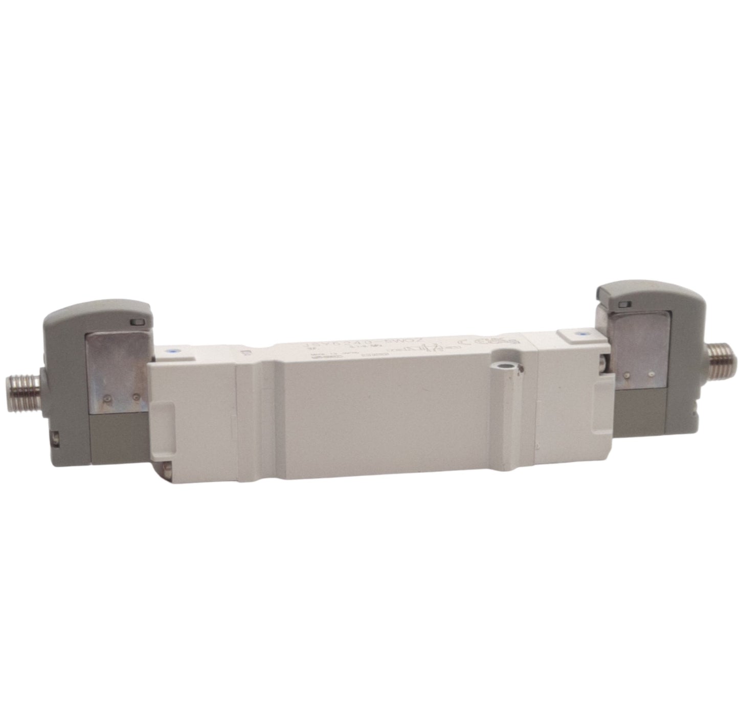 Used SMC JSY5240-5WOZ Solenoid Valve, 2-Position Double, 0.7MPa, M8 3-pin, 24VDC Coil