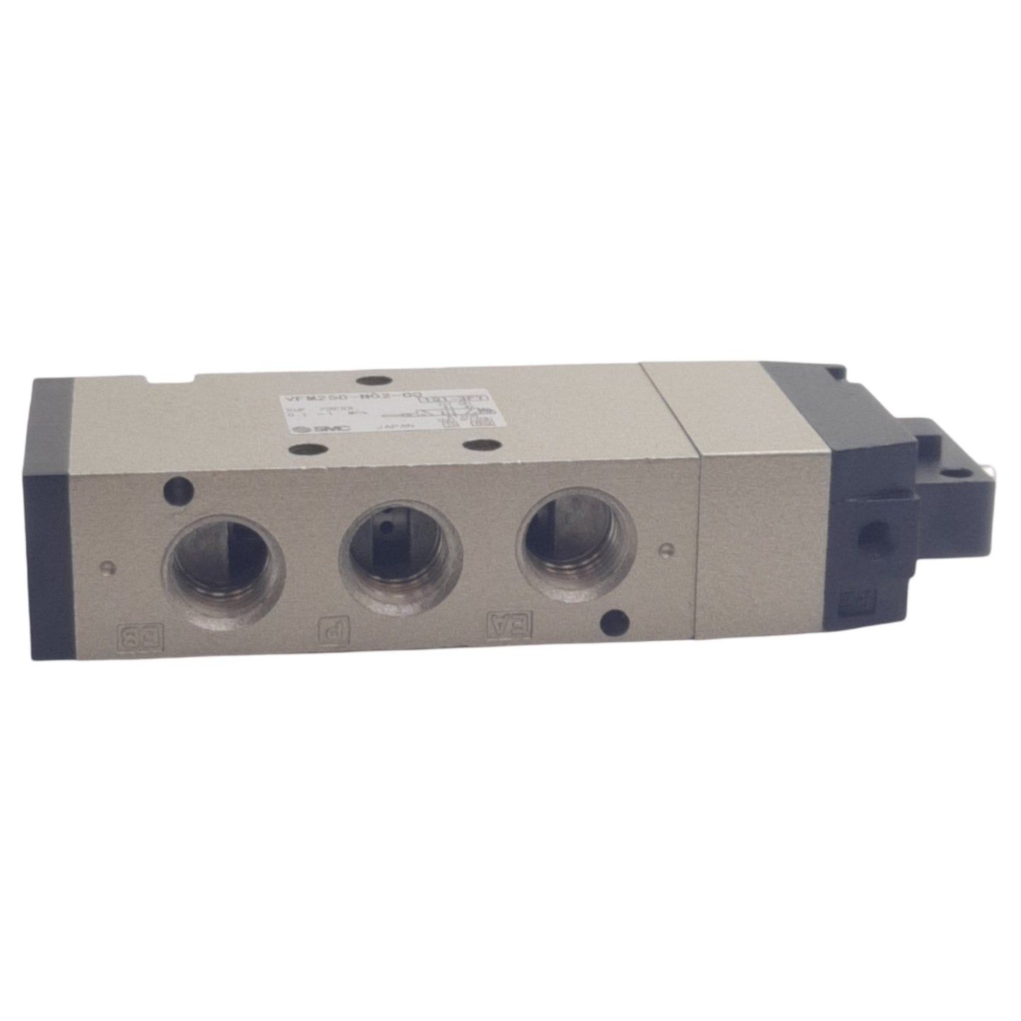 New SMC VFM250-N02-00 Mechanical Valve, Momentary, 0.1-1.0MPa, 5 Ports, 1/4in NPT