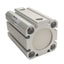New SMC CD55L-25 Compact Cylinder, ø32mm Bore, 25mm Stroke, 1.0MPa Max, M6 x 1.0
