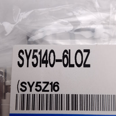 New SMC SY5140-6LOZ Solenoid Valve, 2-Position Single, 0.15-0.7MPa, 12VDC Coil