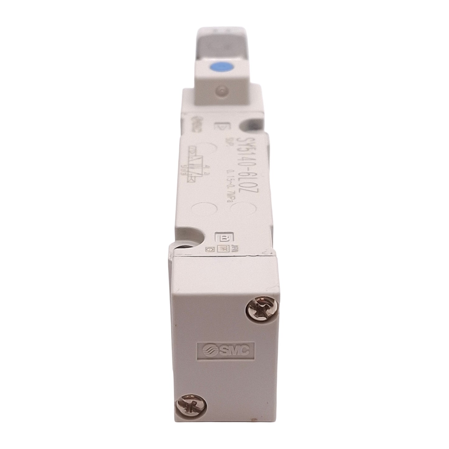 New SMC SY5140-6LOZ Solenoid Valve, 2-Position Single, 0.15-0.7MPa, 12VDC Coil