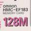 New Omron HMC-EF183 SYSMAC Option Memory Flash Card, 128MB, 30mA, FAT16