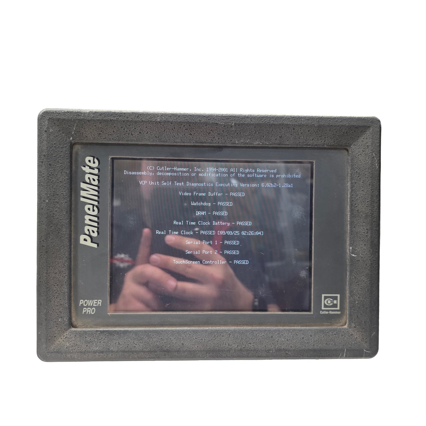 Used Cutler Hammer 1775T-PMPP-1700 PanelMate Power Pro Touchscreen HMI 7.7in 24VDC