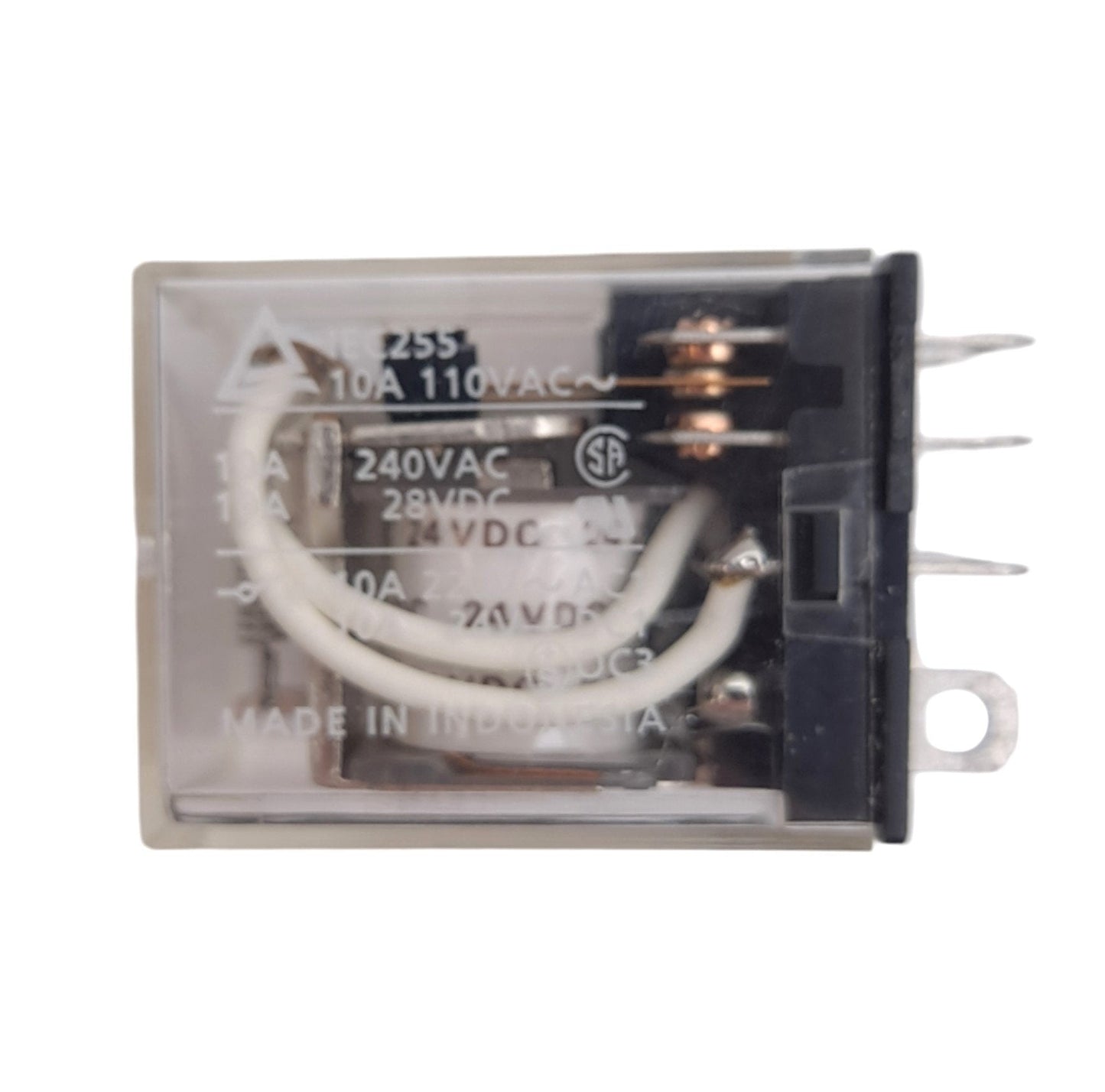 New Lot of 2 Omron LY3 DC24 Relays, 24VDC Coil 3PDT-NO/NC 11-Pin, 10A 240VAC Contact