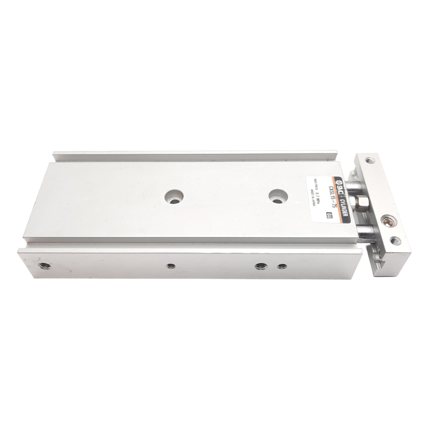 New SMC CXSL15-75 Guided Cylinder, ø15mm Bore, 75mm Stroke, 0.7MPa, M5 Ports