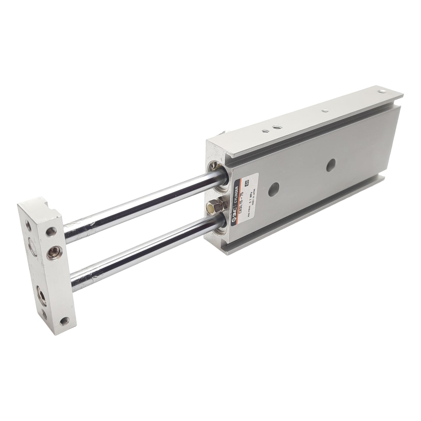 New SMC CXSL15-75 Guided Cylinder, ø15mm Bore, 75mm Stroke, 0.7MPa, M5 Ports