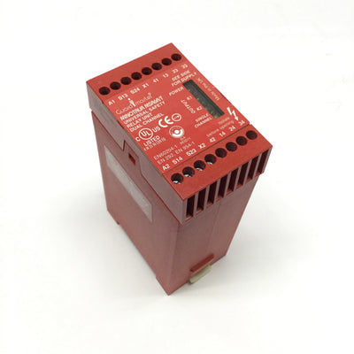Used Allen Bradley 440R-C23018 MSR6R/T Guardmaster Minotaur Safety Relay, 110VAC