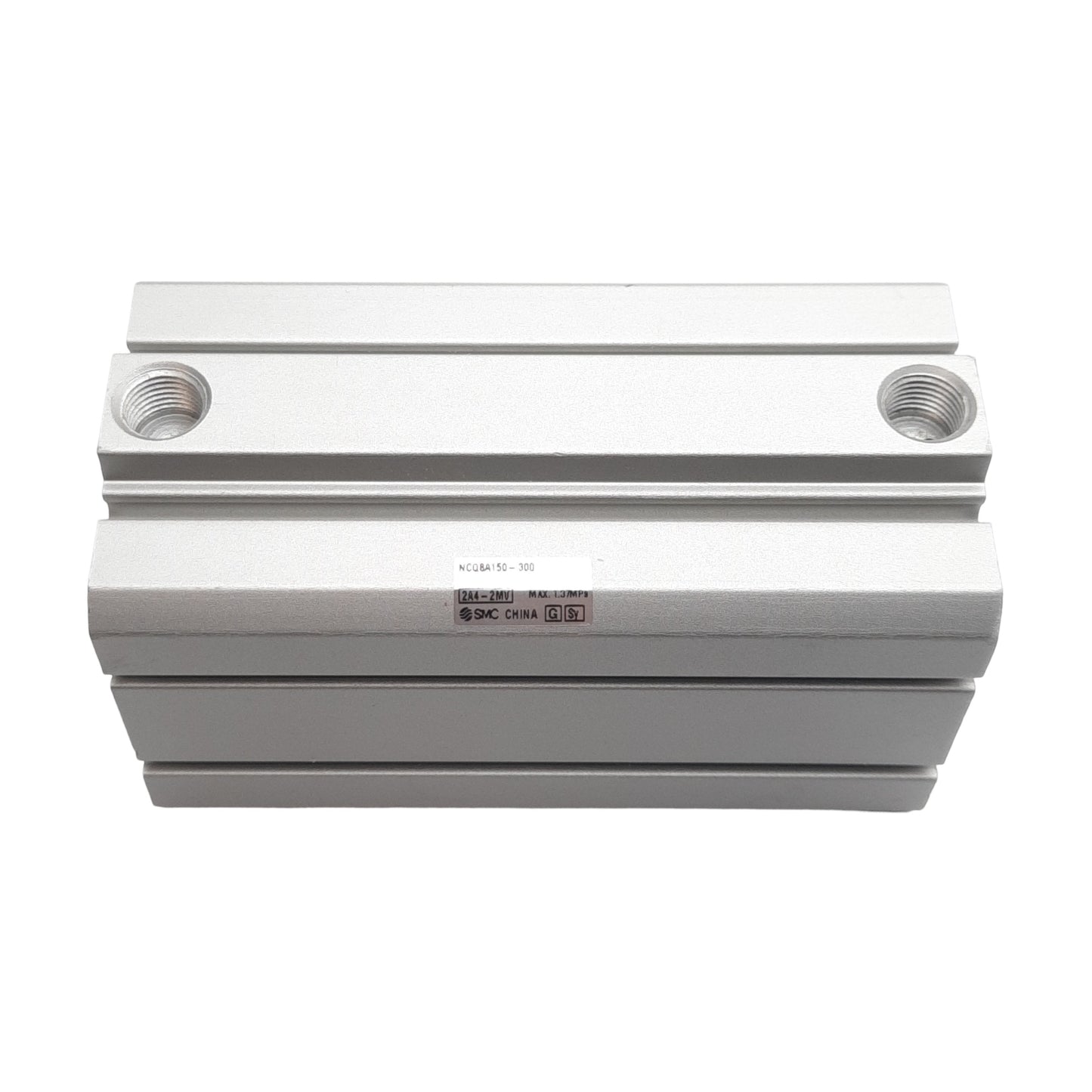 New SMC NCQ8A150-300 Compact Cylinder, ø150mm Bore, 300mm Stroke, 1.37MPa, 1/8in NPT