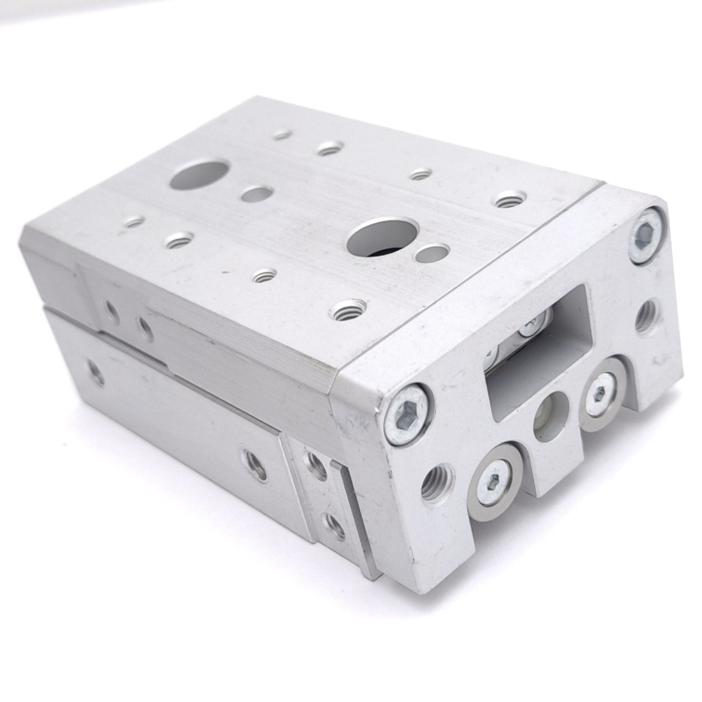 New SMC MXS12-20 Pneumatic Slide Table, ø12mm Bore, 20mm Stroke, M5x0.8, 0.7 MPa