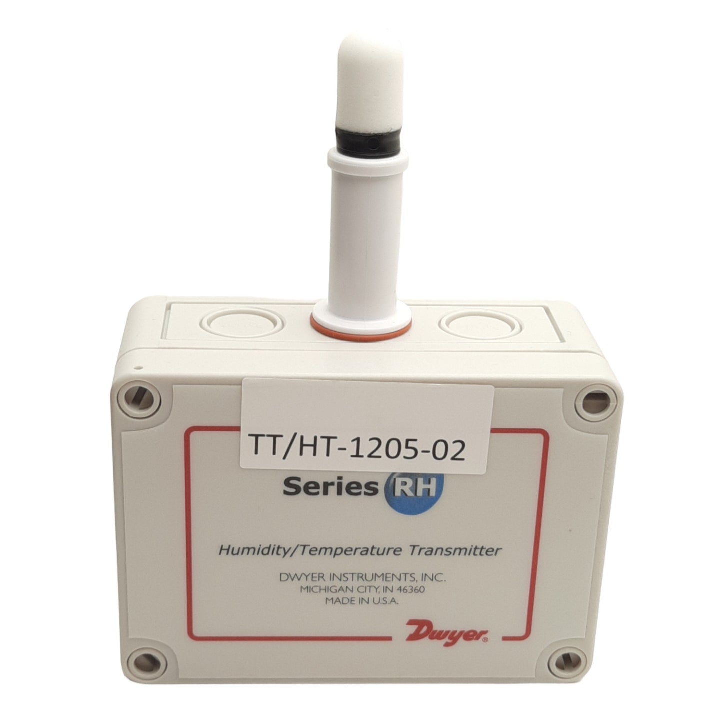 New Dwyer RHP-2S11 Temp/Humidity Sensor, -40 to 140°F, 0-100& RH, 4-20mA Output