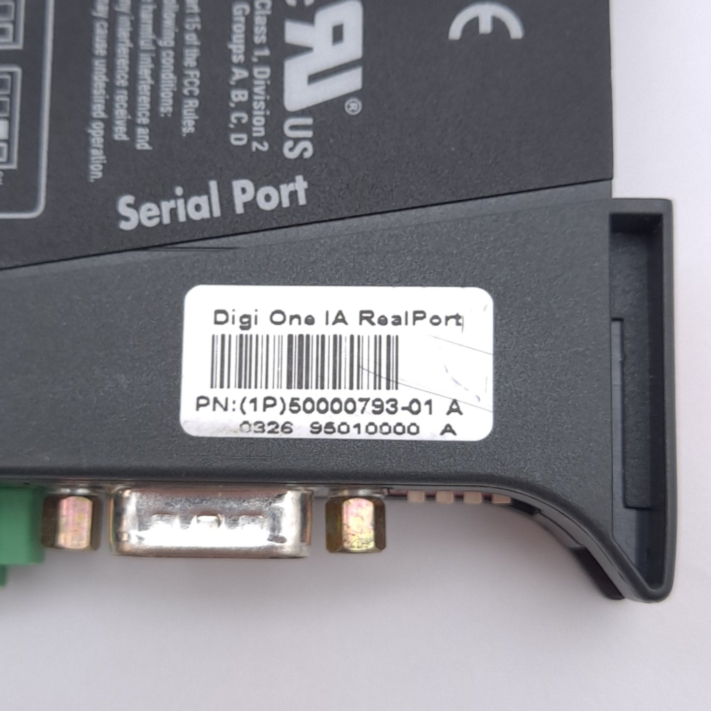 Used Digi 1P-50000793-01A Communication Extender, RS232/422/485, RJ45, 9-30VDC 500mA