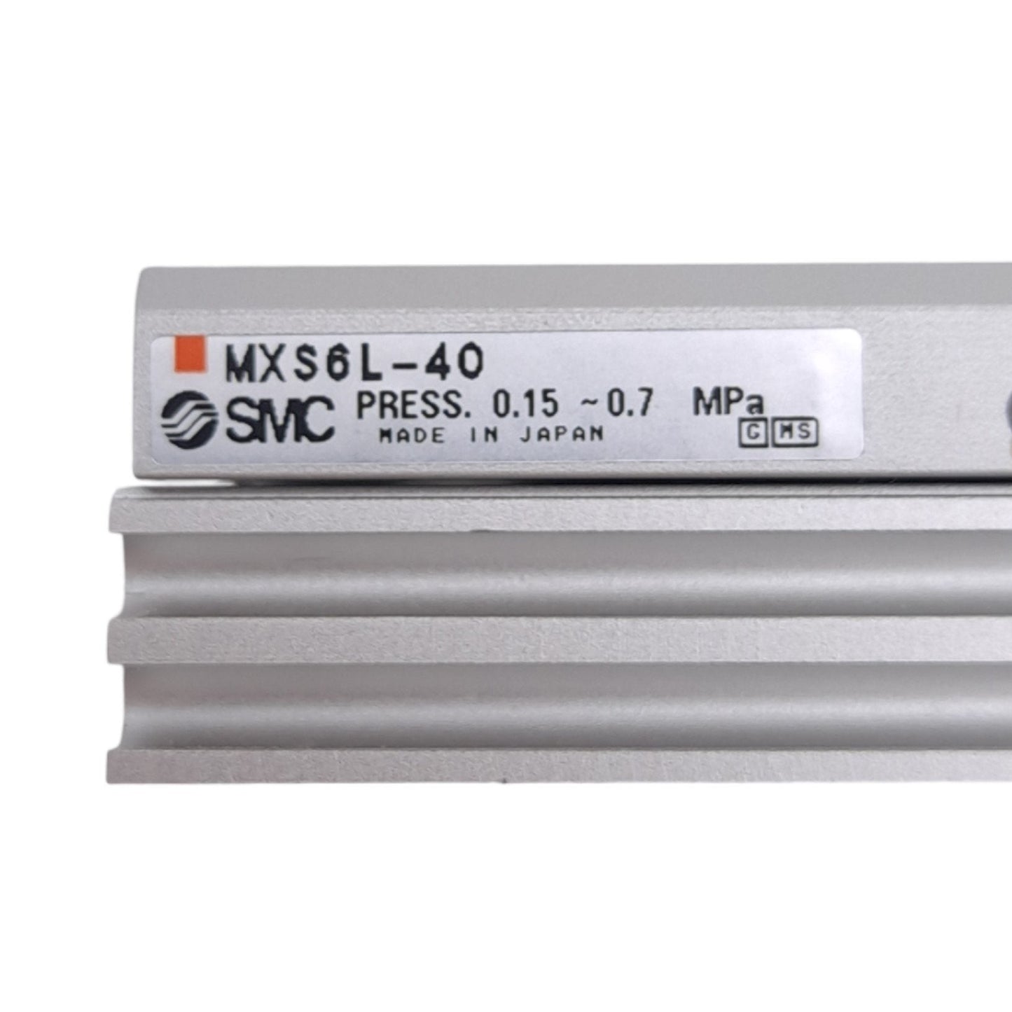 New SMC MXS6L-40 Pneumatic Slide Table, ø6mm Bore, 40mm Stroke, M3x0.5, 0.7 MPa