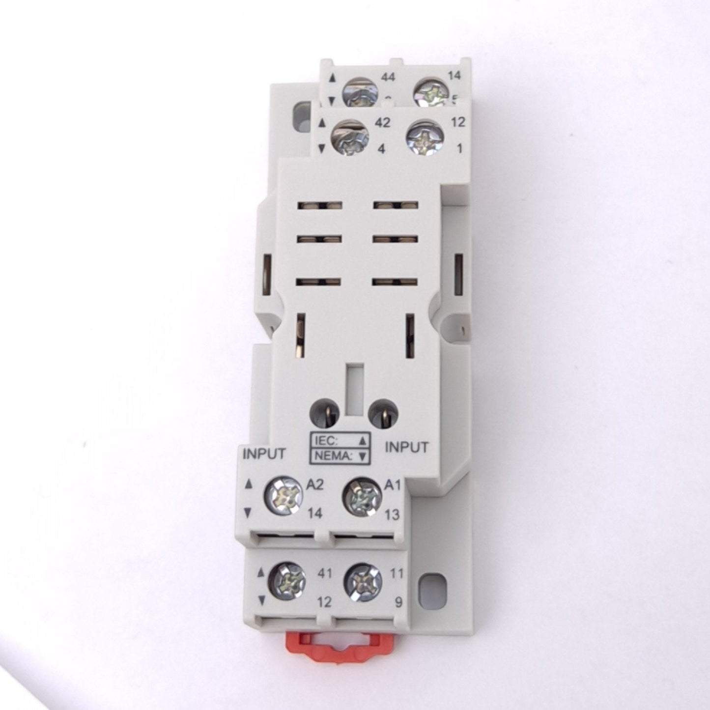 New Lot of 3 Schneider 70-782D8-1A Relay Sockets, 16A 300VAC, DPDT 2NO 2NC, 8-Pin