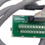 Used Omron XW2B-40G4 Breakout Board, 40-Pole, 125VAC 1A, DIN, M3, 1 Meter Flat Cable