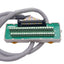 Used Omron XW2B-40G4 Breakout Board, 40-Pole, 125VAC 1A, DIN, M3, 1 Meter Flat Cable