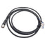 New Lot of 2 Omron XS2F-M12PVC4S2M Cordset M12 4-Pin Female to Leads 250VAC/DC 4A 2m