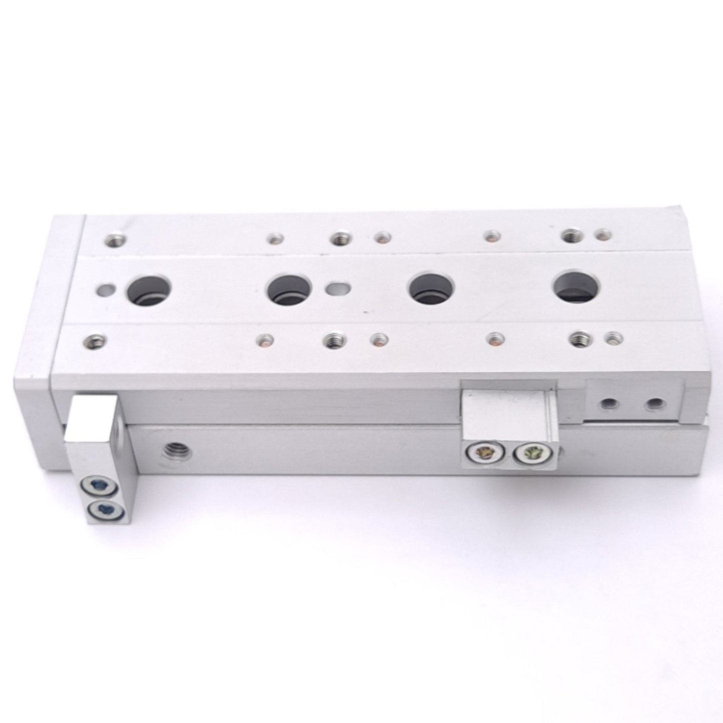 Used SMC MXS8L-50 Pneumatic Slide Table, ø8mm Bore, 50mm Stroke, M5x0.8, 0.7 MPa