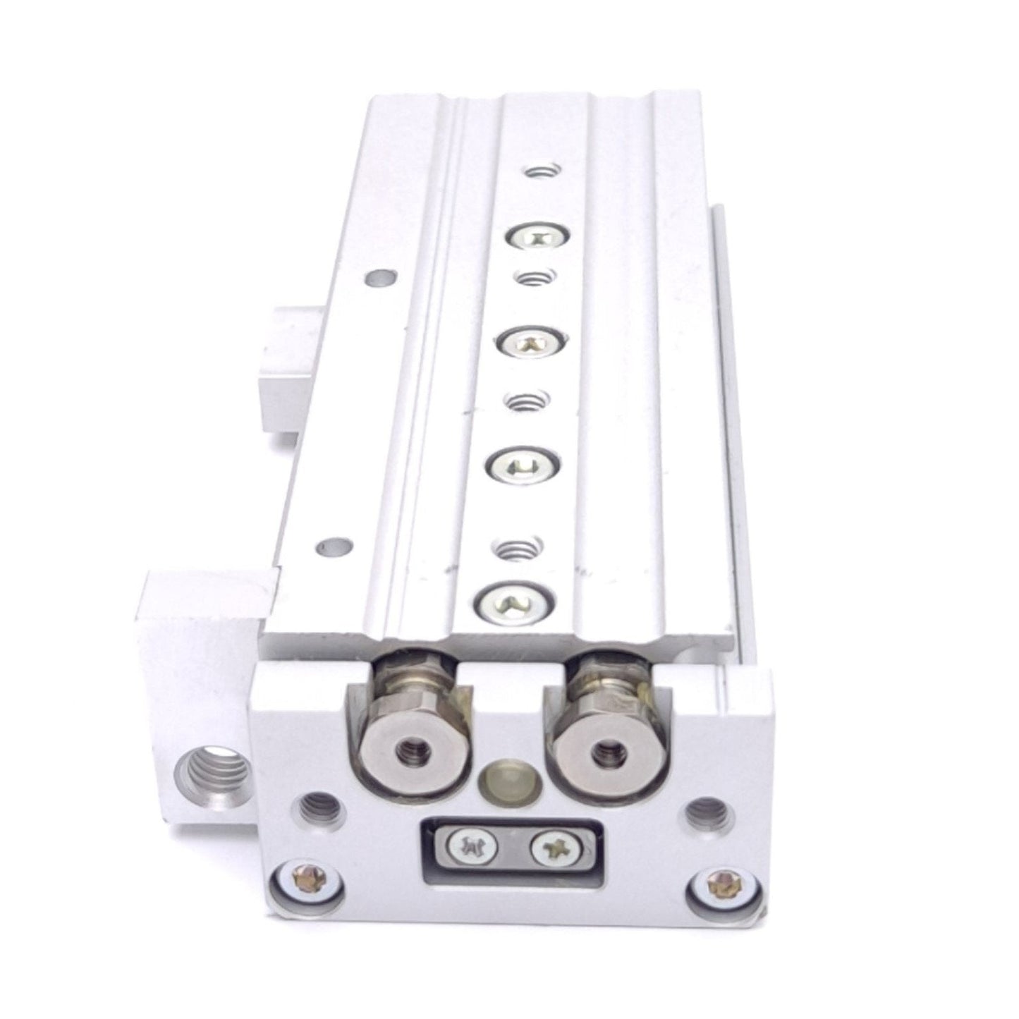 Used SMC MXS8L-50 Pneumatic Slide Table, ø8mm Bore, 50mm Stroke, M5x0.8, 0.7 MPa