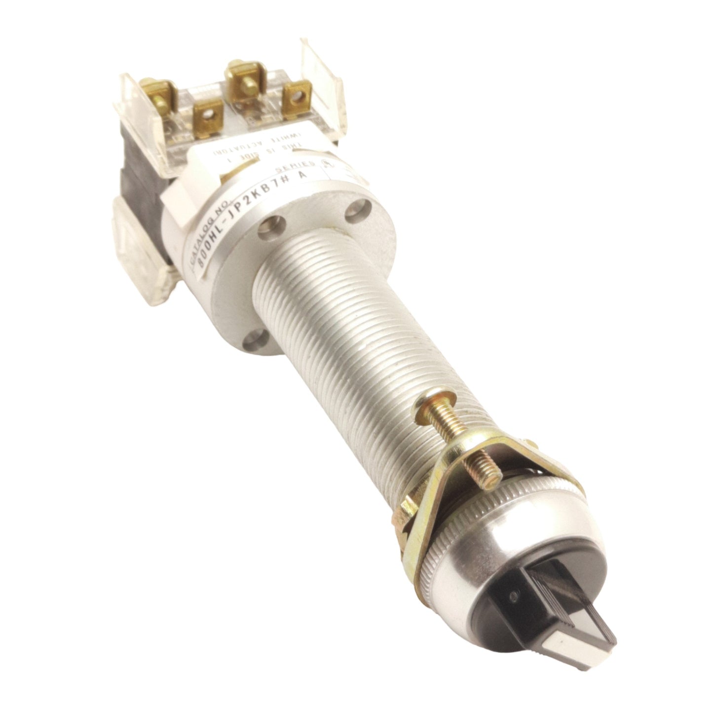 Used Allen Bradley 800HL-JP2KB7 Hazardous Location Selector, 30mm, 2NO & 2NC, 3-Pos.