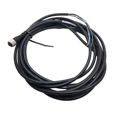 New Banner Engineering MQDC1-515 Cordset, M12 5-Pin Female to Lead, 250VAC/DC 4A, 5m