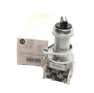 New Allen Bradley 800H-NP2KF4# Hazardous Location Selector, 4-Pos, 2NO & 2NC, 30mm