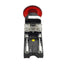 New Allen Bradley 800HC-FRXJTQH24RG1Y Illuminated Push Pull E-Stop, 30mm, 2NO & 2NC